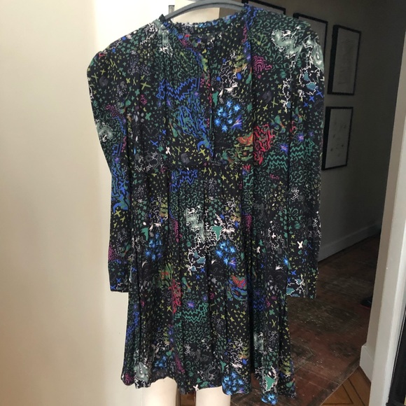 Zadig & Voltaire Girls Printed Dress sz 12 - Picture 10 of 11